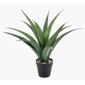 Umělá Agave americana QUINTINUS, dekorativní květináč, crossdoor, zelená, 45cm