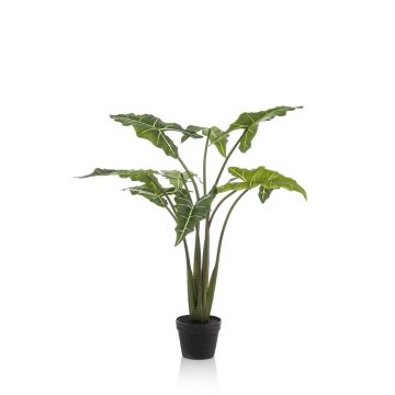 Umělá rostlina Alocasia Sanderiana MUNAY v dekorativním květináči, zelená, 120cm Umělá rostlina Alocasia Sanderiana MUNAY v dekorativním květináči, zelená, 120cm