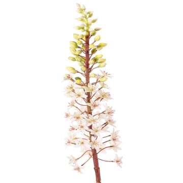 Umělá chocholatá lilie ZERFIM, bílo-zelená, 90cm