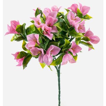 Umělá květina Bougainvillea SOLTRE na tyči, crossdoor, růžová, 30cm