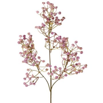 Umělá větvička gypsophily MURMYN, fialová, 65cm