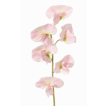 Umělá květina Lathyrus WAHNY, světle růžovo-zeleno-bílá, 45cm, Ø5,5cm