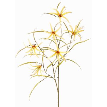 Dekorativní větvička TYZANS, žlutá, 95cm Dekorativní větvička TYZANS, žlutá, 95cm