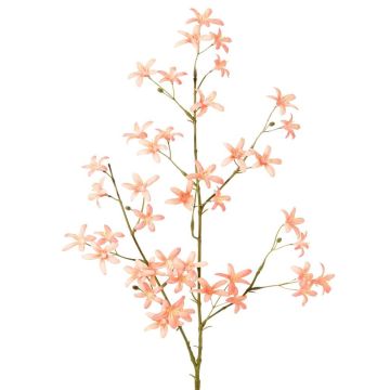 Umělá větev lomikámen PALSIMA s květy, růžová, 75cm Umělá větev lomikámen PALSIMA s květy, růžová, 75cm