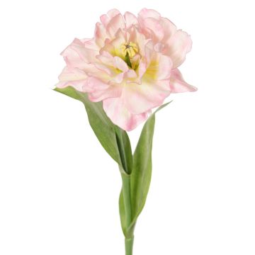 Umělý papoušek tulipán STEFANIE, světle růžový, 65cm, Ø13cm Umělý papoušek tulipán STEFANIE, světle růžový, 65cm, Ø13cm