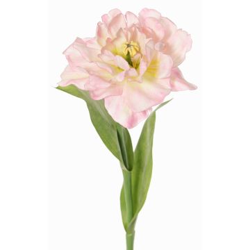 Umělý papoušek tulipán STEFANIE, světle růžovo-žlutý, 65cm, Ø14cm Umělý papoušek tulipán STEFANIE, světle růžovo-žlutý, 65cm, Ø14cm