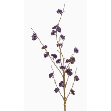 Umělá větvička krásného ovoce SILFIO s bobulemi, tmavě fialová, 95cm Umělá větvička krásného ovoce SILFIO s bobulemi, tmavě fialová, 95cm