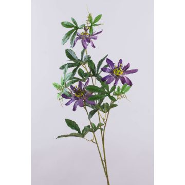 Dekorativní mučenka JULANDA, fialovo-bílá, lila-bílý, 95cm, Ø11cm