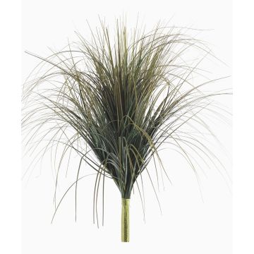 Plastová rostlina psárka LENNARD na zápichu, zeleno-hnědá, 70cm