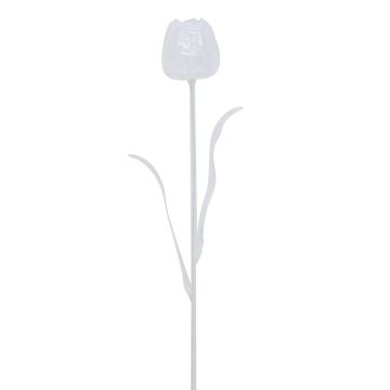 Plastový tulipán ISHITA ve vzhledu skla, 12 kusů, průhledný, 60cm Plastový tulipán ISHITA ve vzhledu skla, 12 kusů, průhledný, 60cm