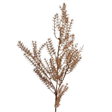 Pravá modřínová větev DIKEMBE, zlatá, 80cm