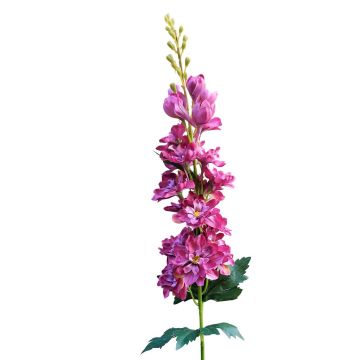Umělá květina delphinium ZIRKAN, fuchsiová, 75cm