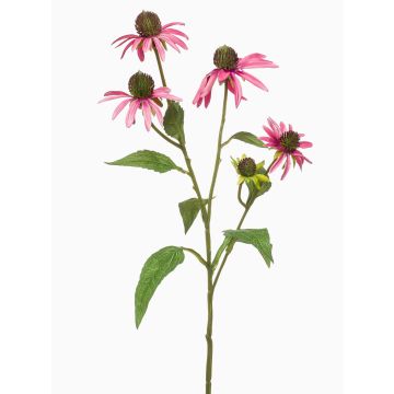 Dekorativní větvička třapatky MILROV, růžová, 75cm