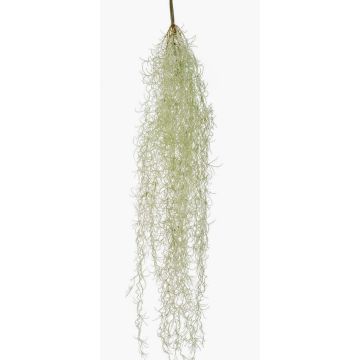 Umělý sukulent Tillandsia usneoides BRAVIK na tyči, nehořlavý, šedý, 85cm