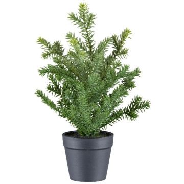 Umělá rostlina tisu KRUHER, dekorativní květináč, zelená, 28cm Umělá rostlina tisu KRUHER, dekorativní květináč, zelená, 28cm