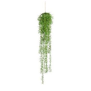 Umělý sukulent Rhipsalis LANDORY, závěsný, zelený, 110cm