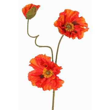 Umělá maková větvička PEJA, oranžová, 90cm, Ø11-13cm Umělá maková větvička PEJA, oranžová, 90cm, Ø11-13cm
