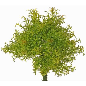 Umělá mechová kapradina PADMA na tyči, zelenohnědá, 23cm, Ø20cm