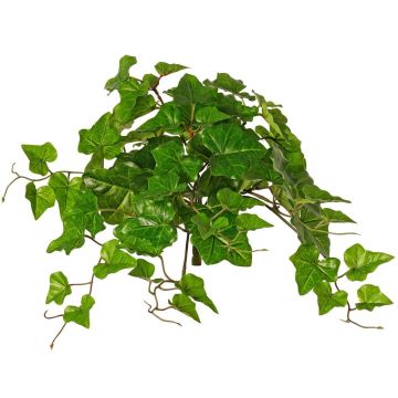 Umělý přívěsek břečťanu KONANI na tyči, křížový, zelený, 40cm