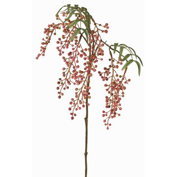 Umělá větev jeřábu JANNAH s plody, růžovo-zelená, 85cm Umělá větev jeřábu JANNAH s plody, růžovo-zelená, 85cm