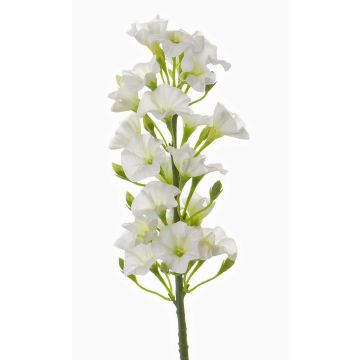 Umělá rostlina plamenka ALSA, bílá, 35cm, Ø6cm
