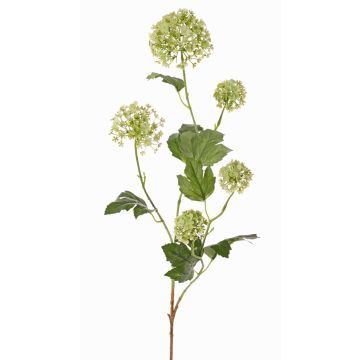Umělá větev kaliny TENSHI, zelená, 90cm, Ø5-10cm Umělá větev kaliny TENSHI, zelená, 90cm, Ø5-10cm