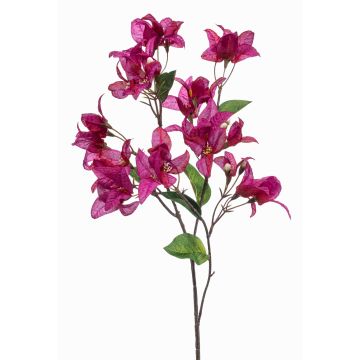 Dekorativní větev bugenviley MOWLER s květy, fialová, 70cm