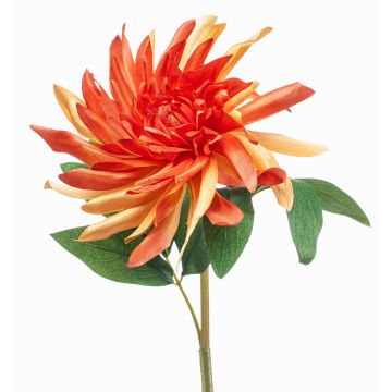 Umělá květina dahlia GREWAL, lososově-broskvová, 75 cm, Ø 19 cm Umělá květina dahlia GREWAL, lososově-broskvová, 75 cm, Ø 19 cm