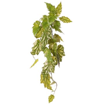 Umělá rostlina Begonia palmata OANFIR, tyčková, závěsná, zelená, 90cm