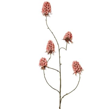 Umělý vousatý karafiát MARDUEN, fialový, 115cm, Ø5cm