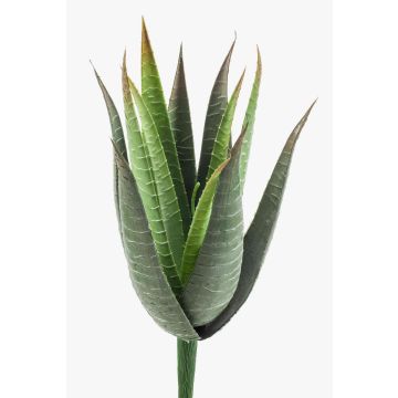 Umělé aloe variegata MARTINEZ na zápichu, zelená, 30cm, Ø17cm
