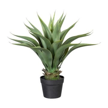 Umělý sukulent Agave americana GLURM v dekorativním květináči, zelenošedý, 55 cm Umělý sukulent Agave americana GLURM v dekorativním květináči, zelenošedý, 55 cm