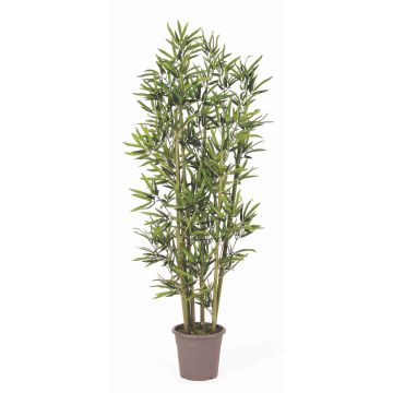 Umělý bambus KUSJA, přírodní bambusové stonky, křížový, 175cm - Vyrobeno v Itálii