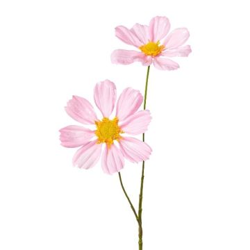 Dekorativní větvička košík na šperky BOLHIN, metalická růžová, 55cm