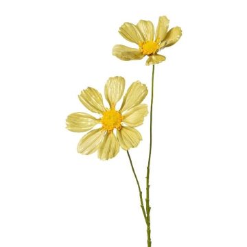 Dekorativní větev košík na šperky BOLHIN, metalická zelená, 55cm