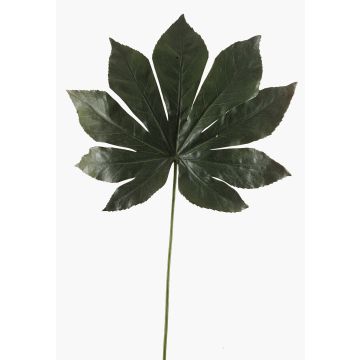 Umělý list arálie FARIS, zelená, 55cm