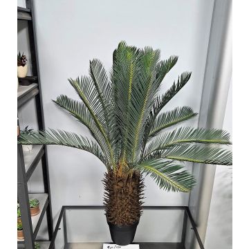 Umělá palma cycas WERFLI v ozdobném květináči, 110 cm