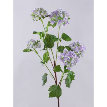 Dekorativní sněhová koule SINDARA, fialovo-bílá, 85cm