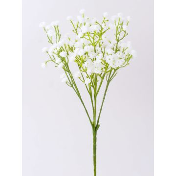 Umělý keř dětský dech CECILIA, bílý, 30cm, Ø1cm Umělý keř dětský dech CECILIA, bílý, 30cm, Ø1cm