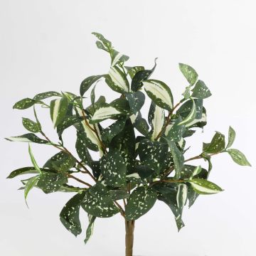 Umělá dračinka cordyline TAKARA na zápichu, zeleno-bílá, 35cm