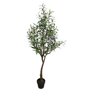 Dekorační olivovník LIANSHU, umělý kmen, s plody, 150cm