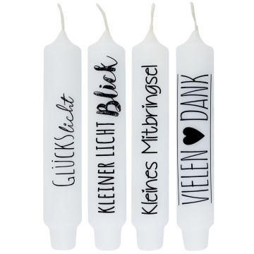 Tyčinka svíčka s nápisem KELANI, oblíbená osoba, 4 svíčky, 4 nápisy, barevná, 16,5cm, Ø2,8cm, 6h Tyčinka svíčka s nápisem KELANI, oblíbená osoba, 4 svíčky, 4 nápisy, barevná, 16,5cm, Ø2,8cm, 6h