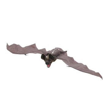 Halloweenský upíří netopýr VAMPY se strašidelným smíchem / funkcí pohybu, LED diody, 90cm