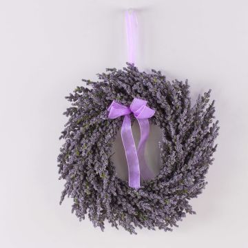 Umělý levandulový věnec YLVIE, fialová, Ø25cm Umělý levandulový věnec YLVIE, fialová, Ø25cm