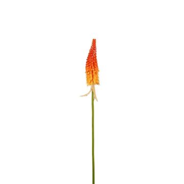 Dekorativní květina lilium MAVORA, červeno-oranžová, 80 cm