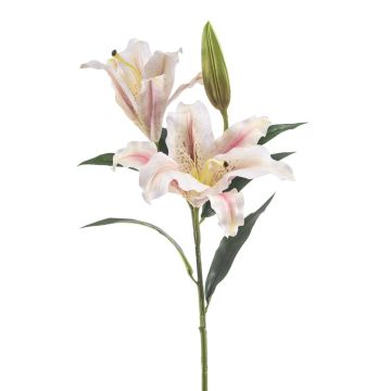 Umělá větvička tygří lilie ALORA, žluto-růžovo-bílá, 80 cm, Ø 13–20 cm Umělá větvička tygří lilie ALORA, žluto-růžovo-bílá, 80 cm, Ø 13–20 cm