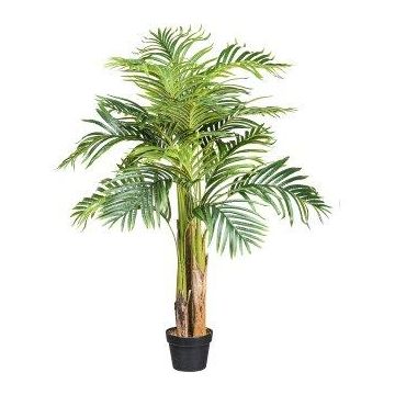 Umělá palma Areca UZIEL v ozdobném květináči, 130cm