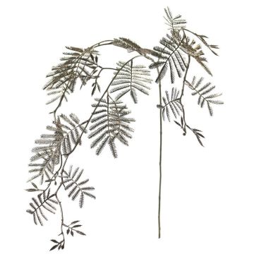 Umělá větev mimózy RENGU, bronzová, 110cm Umělá větev mimózy RENGU, bronzová, 110cm