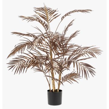 Umělá palma Areca PARADISA, metalický bronz, 105cm