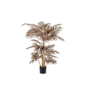 Umělá palma Areca PARADISA, metalický bronz, 145cm Umělá palma Areca PARADISA, metalický bronz, 145cm